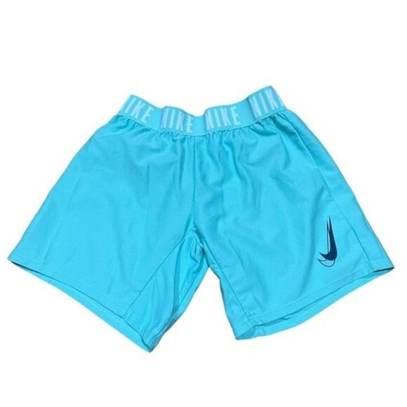 Nike Dri-Fit Mint Green Athletic Shorts - Picture 1 of 3